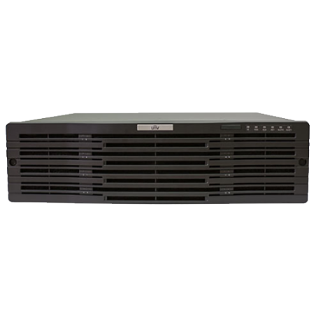 NVR 4K seria Pro, 64 canale, max. 12MP, VCA, Alarma,Iesire 12V, compresie H.265 Ultra - UNV