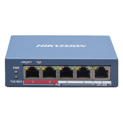 Switch 4 porturi PoE, 1 port uplink RJ45, SMART Management 