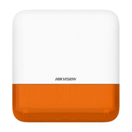 Sirena wireless AX PRO de exterior cu flash, led Portocaliu